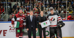 FOTO: Latvija - Kanāda 0:2 