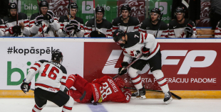 FOTO: Kanāda - Baltkrievija 2:0