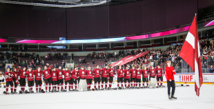 FOTO: Latvija - Vācija 3:1