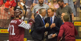 FOTO: Latvija - Dānija (1:0)