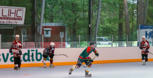 Latvijas inline hokeja izlase aizvada pirmo treniņu 