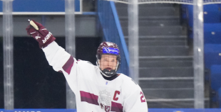 Latvijas U-18 izlasei fantastisks panākums pret Slovākijas vienaudžiem!