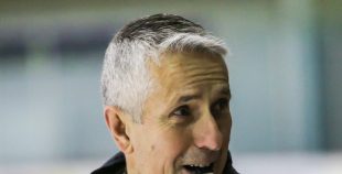 FOTO: Latvijas izlases treniņš pirms došanās uz Dāniju