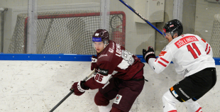 Latvijas nacionālā izlase vēlreiz uzvar Austriju