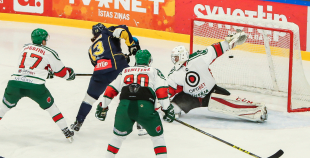 FOTO: "Kurbads" - "Liepāja/Optibet" (5:2)