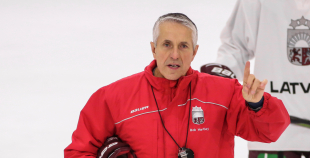 FOTO: Latvijas nacionālās izlases treniņš