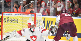 FOTO: Latvija - Šveice 1:3