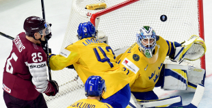 FOTO: Latvija -  Zviedrija (2:3)