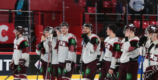 FOTO: Latvija - Francija (3:1)