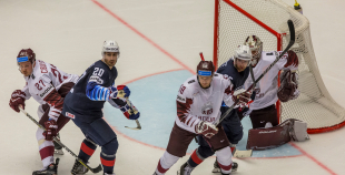 FOTO: Latvija - ASV (2:3 pag.)