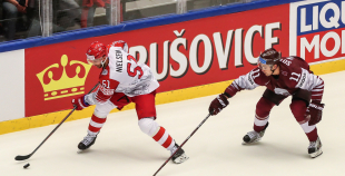 FOTO: Latvija - Dānija (1:0)