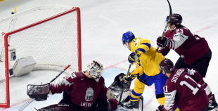 FOTO: Latvija -  Zviedrija (2:3)