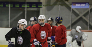 FOTO: U-20 izlases pirmais treniņš pirms novembra turnīra Ventspilī 