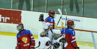 Polca četri punkti kaldina Latvijas U-17 izlases uzvaru pār Krievijas valstsvienību