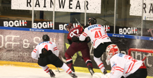 FOTO: Latvija - Austrija 6:1