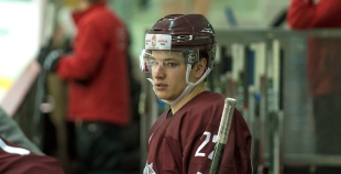 Latvijas hokeja izlases treniņš 24.03.2017.