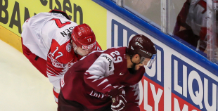 FOTO: Latvija - Dānija (1:0)