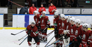 FOTO: Latvija U-20 - Dānija U-20 (2:1)