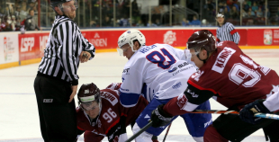 EHC: Latvija - Francija 2:1