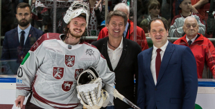 Latvijas nacionālā izlase uzveic spēcīgo Krievijas izlasi!