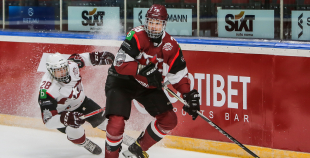 FOTO: U-18 izlases kandidātu savstarpējais mačs 