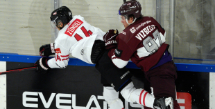 Latvijas nacionālā izlase vēlreiz uzvar Austriju