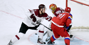 PČ: Latvija - Krievija 0:5 