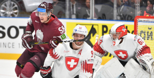 FOTO: Latvija - Šveice 1:3