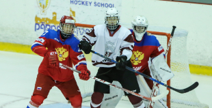 Polca četri punkti kaldina Latvijas U-17 izlases uzvaru pār Krievijas valstsvienību