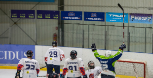 Mareņa lieliskais sniegums atnes "Mogo" uzvaru pirmajā pusfināla mačā