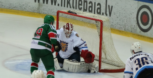 Virslīga: HK Liepāja - HS Rīga 1:2 PL