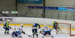 FOTO: "MOGO" ar rezultātu 7:0 sagrauj "Rīga" jaunos hokejistus 