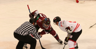 FOTO: Latvija - Austrija 6:1