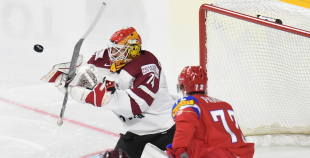 PČ: Latvija - Krievija 0:5 