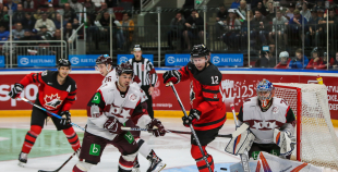 Pēdējā pārbaudes spēlē Latvijas piedzīvo neveiksmi pret zvaigžņoto Kanādu 