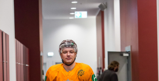 Latvijas hokeja izlase “Akropoles” ledus arēnā aizvadījusi pēdējo treniņu pirms došanās uz pasaules čempionātu 