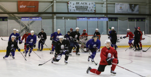 FOTO: U-20 izlases pirmais treniņš pirms novembra turnīra Ventspilī 