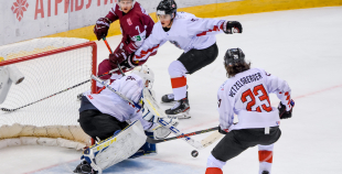 FOTO: Latvija - Austrija 2:1