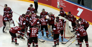 EHC: Latvija - Francija 2:1