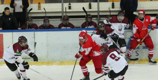 FOTO: Latvija U18 - Dānija U18 