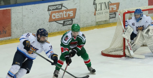 HK "Liepāja"  virslīgas spēlē ar 5:2 uzveic HS "Rīga"