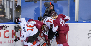 FOTO: Latvija - Austrija 2:1