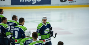 FOTO: "Mogo" pēcspēles metienos (5:4) uzveic liepājniekus 