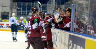 FOTO: Latvija - Slovēnija 