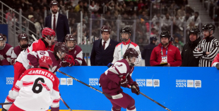 Latvijas 3x3 hokeja izlasei zelta medaļas!