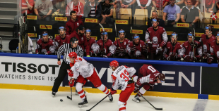 FOTO: Latvija - Dānija (1:0)