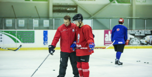 FOTO: Latvijas U-20 izlase uzsāk treniņnometni pirms pasaules čempionāta Francijā 