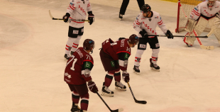 FOTO: Latvija - Austrija 6:1