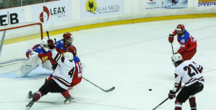 Polca četri punkti kaldina Latvijas U-17 izlases uzvaru pār Krievijas valstsvienību