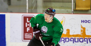 FOTO: Latvijas izlases kandidāti uzsāk otro treniņnometnes nedēļu 